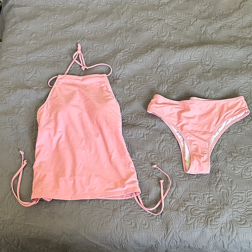 Elegant Pink Bikini Set